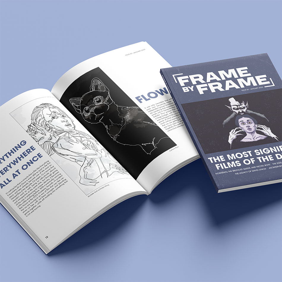 Cover and spread for Frame by Frame Magazine
